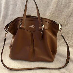 Coach Brown Leather Satchel